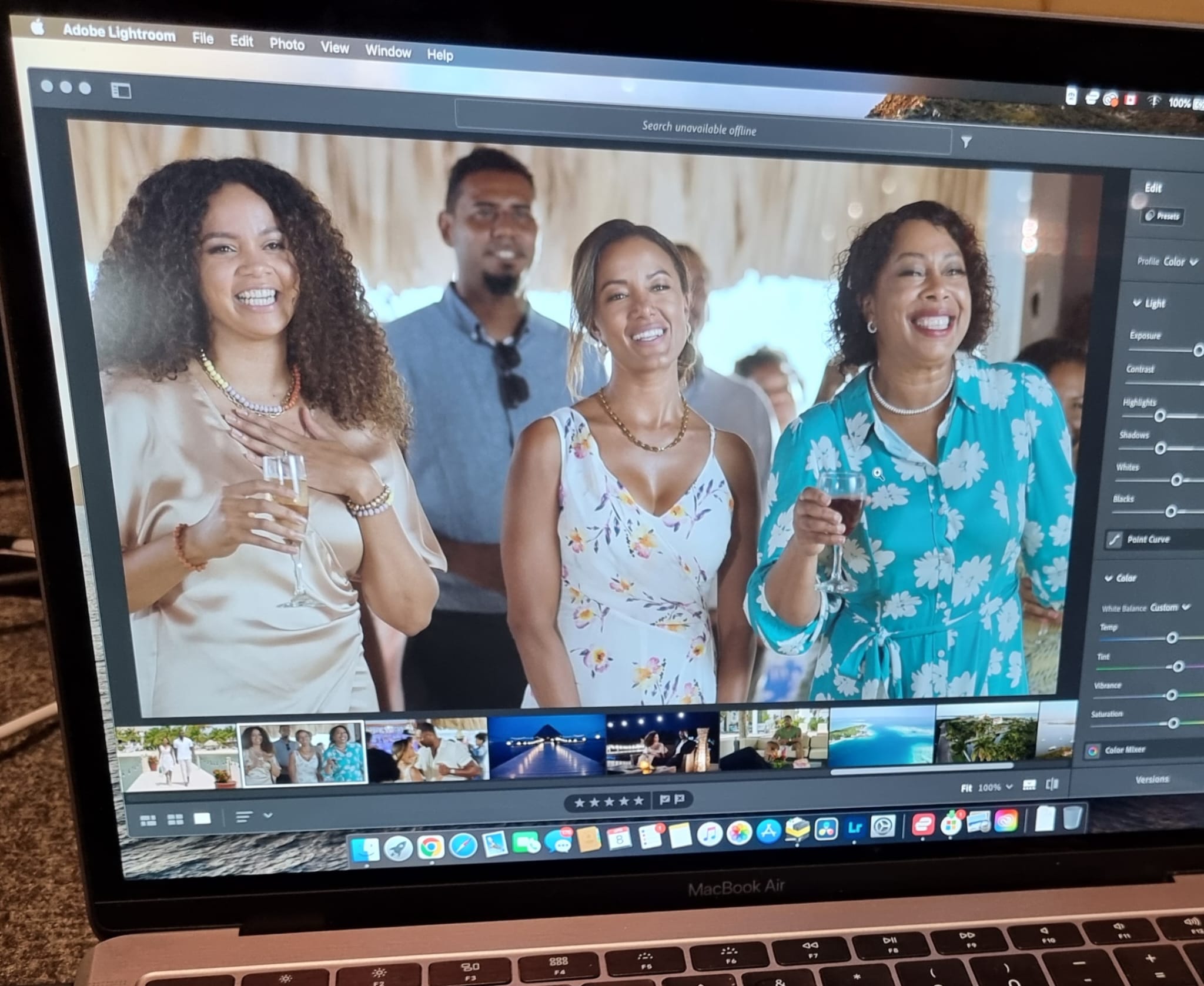 Pearl Jarrett in the movie Caribbean Summer